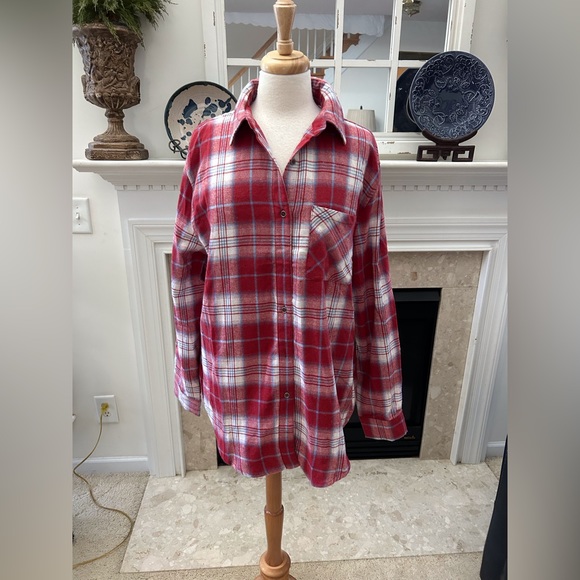 LA MIEL Tops Nwt La Miel Plaid Flannel Button Down Shirt Poshmark